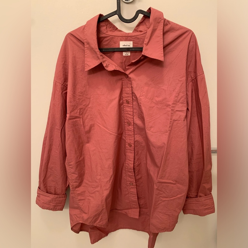 Aritzia Wilfred Free Relaxed Shirt - Picture 2 of 3